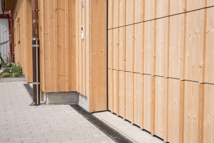 Architektur eines Stallteils zu Wohnraum in der Landwirtschaftszone, realisiert durch die BLUMER AG.